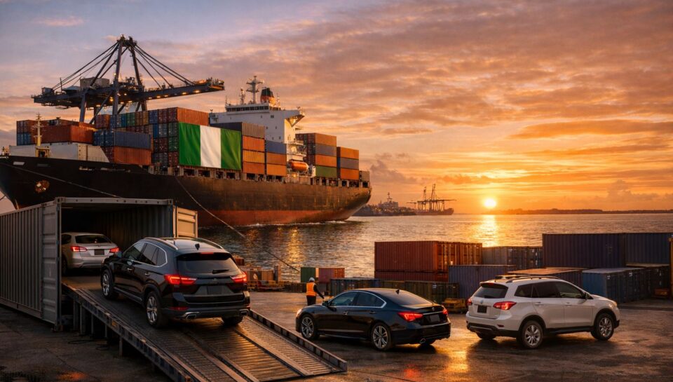 car shipping from USA to Nigeria