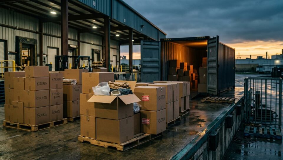 personal effects shipping to Nigeria