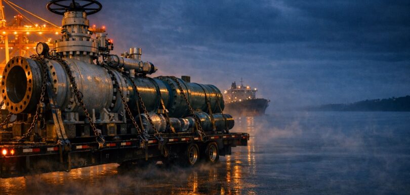how to ship oil and gas equipment Nigeria