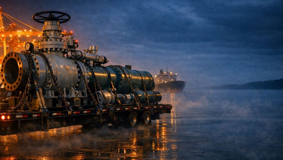 how to ship oil and gas equipment Nigeria