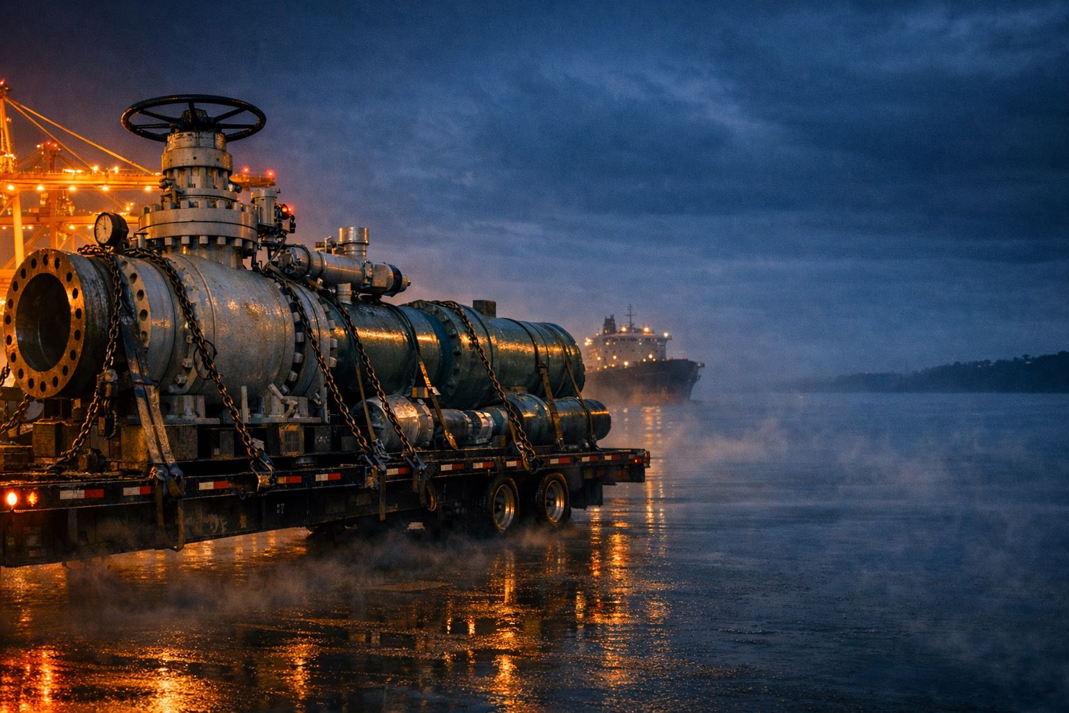 how to ship oil and gas equipment Nigeria